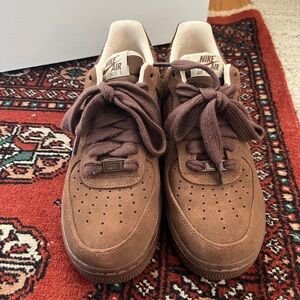 Nike Air Force 1 Low '07 Women’s Suede Cacao Wow Sneakers